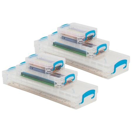 Super Stacker School Kit, Clear, 2PK 38714